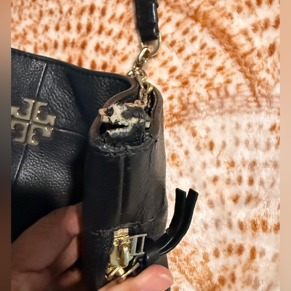 Tory Burch IVY Leather Expandable Crossbody/Shoulder Bag. - Picture 2 of 7